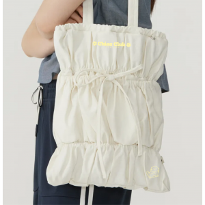 CHIOS CLUB - Butterfly Double Tote MS03/米白色